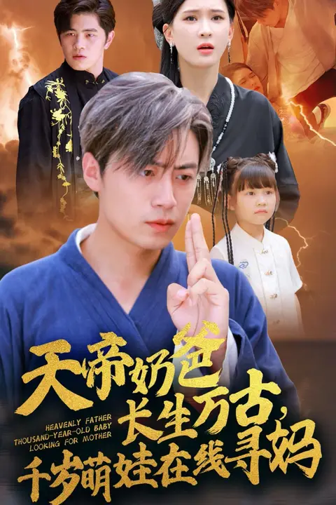 《天帝奶爸长生万古，千岁萌娃在线寻妈》封面