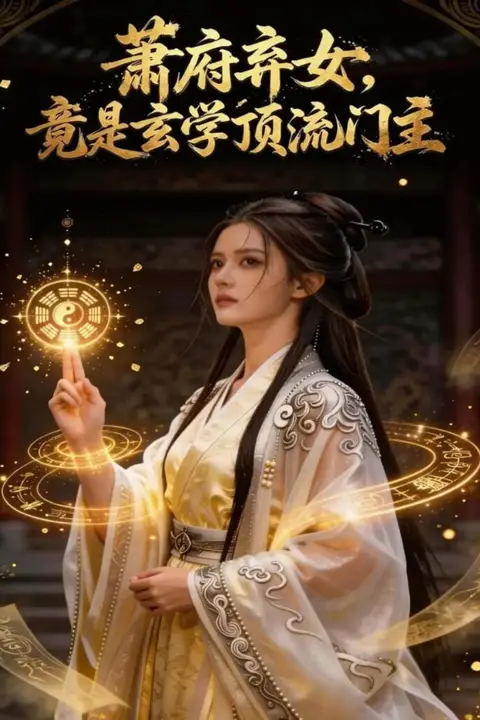 《萧府弃女,竟是玄学顶流门主》封面