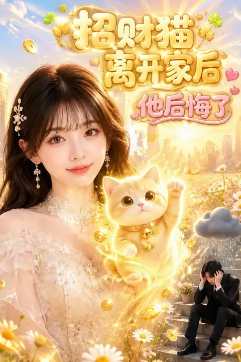 《招财猫离开家后，他后悔了》封面