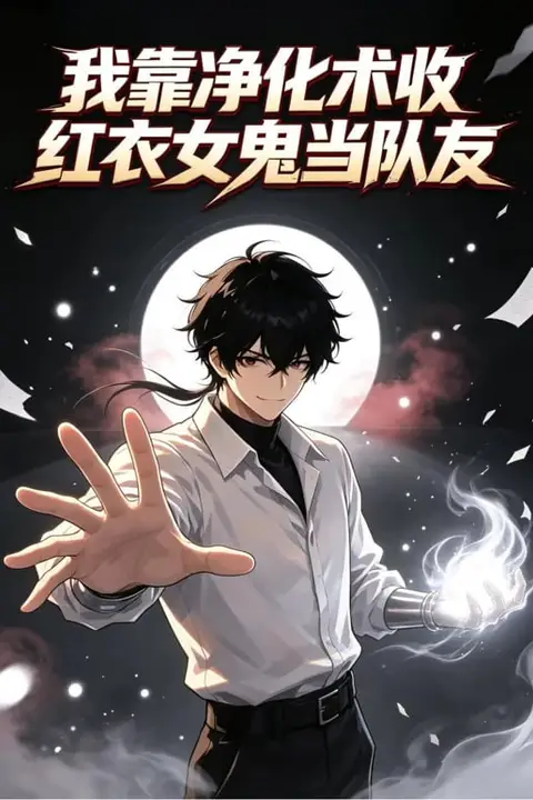 《我靠净化术收红衣女鬼当队友》封面