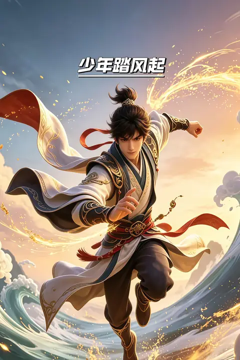 《少年踏风起》封面