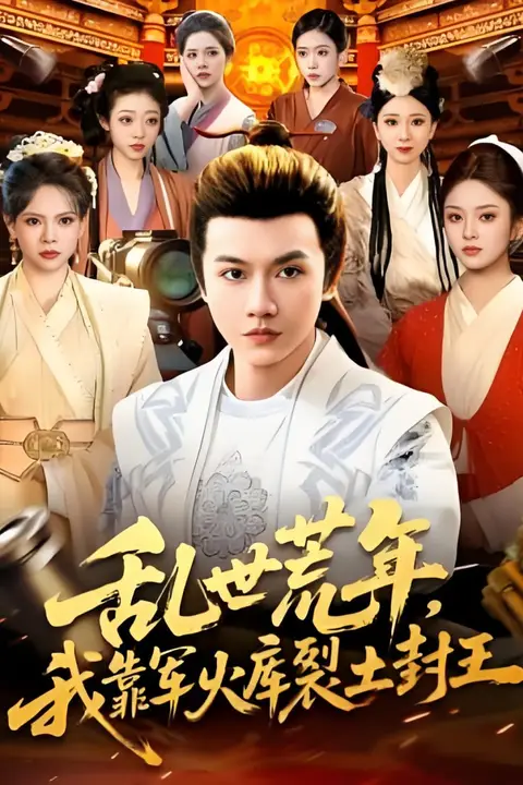 《乱世荒年，我靠军火库裂土封王》封面