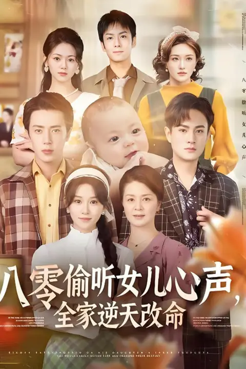《八零偷听女儿心声,全家逆天改命》封面
