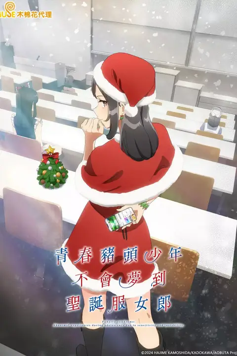 《青春猪头少年不会梦到圣诞服女郎》封面