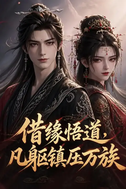 《借缘悟道，凡躯镇压万族》封面