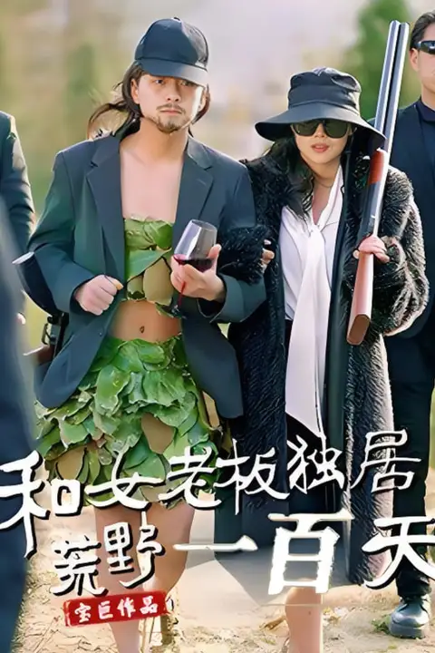 《和女老板独居荒野一百天》封面