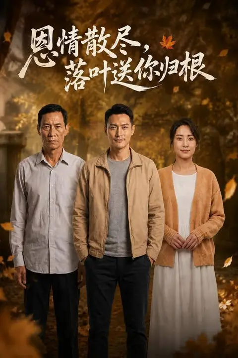 《恩情散尽,落叶送你归根》封面