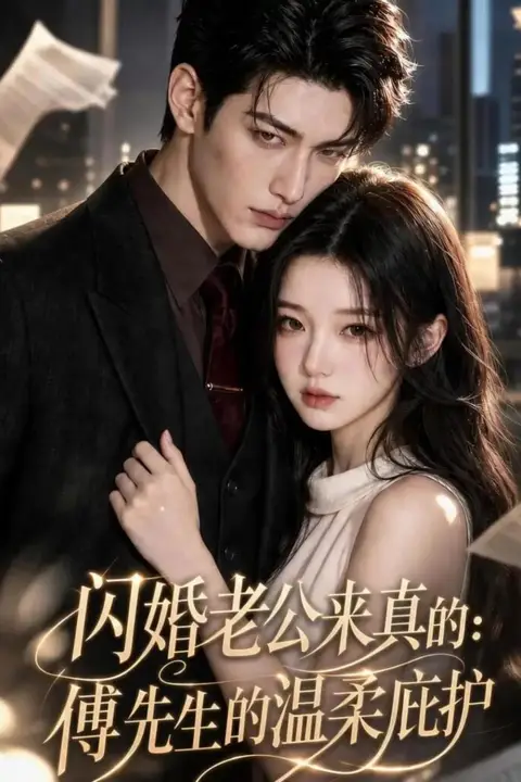 《闪婚老公来真的：傅先生的温柔庇护》封面