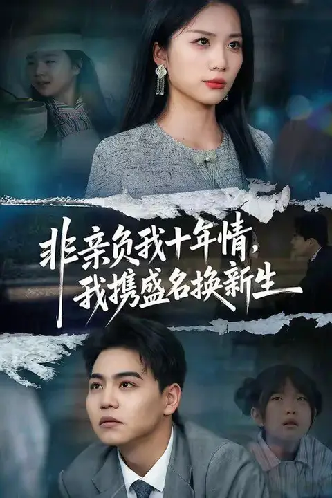 《非亲负我十年情,我携盛名换新生》封面