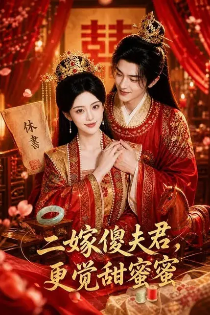 《二嫁傻夫君，更觉甜蜜蜜》封面