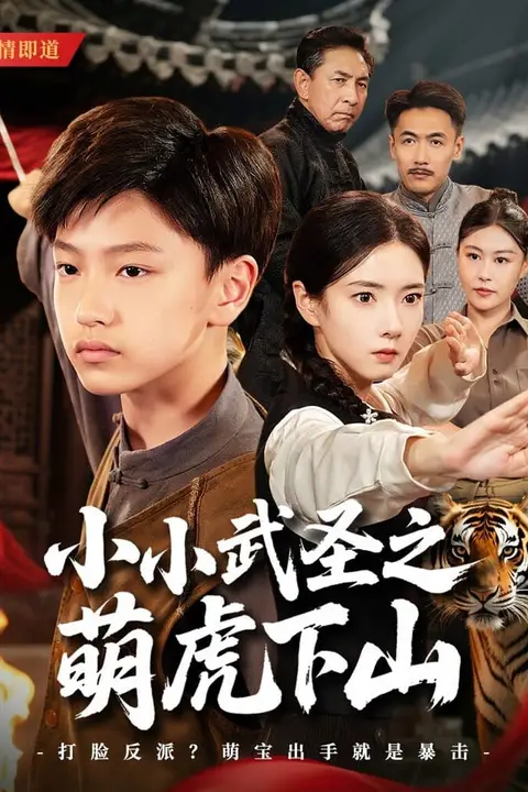 《小小武圣之萌虎下山》封面