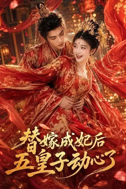 《替嫁成妃后，五皇子动心了》封面