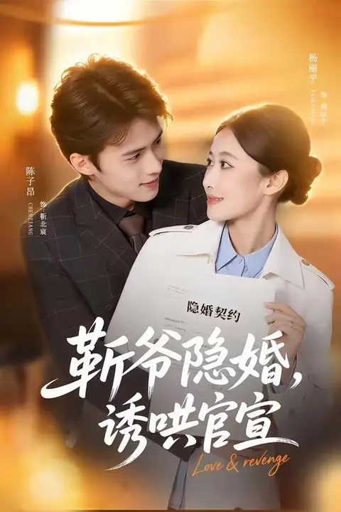 《斩爷隐婚，诱哄官宣》封面