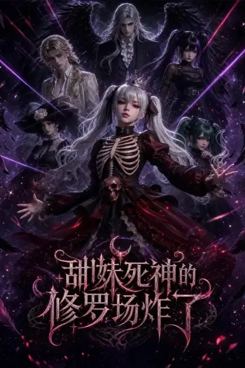 《甜妹死神的修罗场炸了》封面