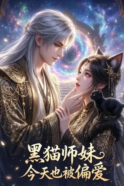 《黑猫师妹今天也被偏爱》封面