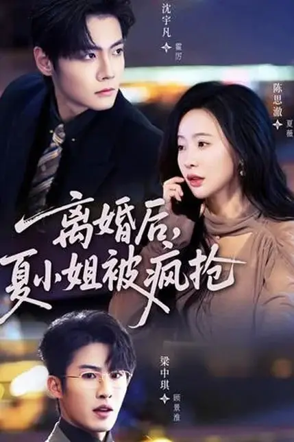 《离婚后,夏小姐被疯抢》封面