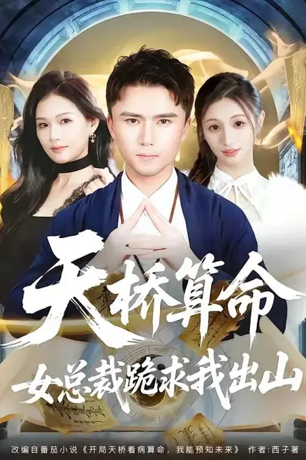 《天桥算命女总裁跪求我出山》封面