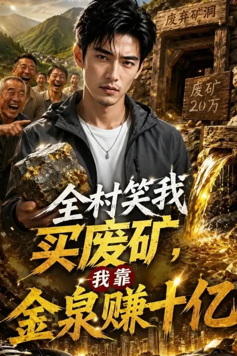 《全村笑我买废矿，我靠金泉赚十亿》封面