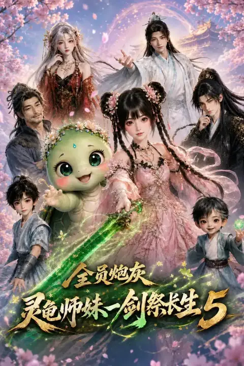 《全员炮灰，灵龟师妹一剑祭长生5》封面