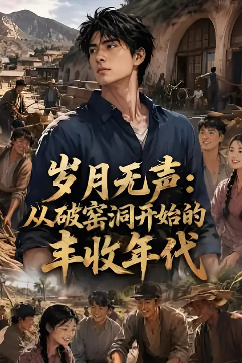 《岁月无声:从破窑洞开始的丰收年代》封面