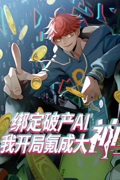 《绑定破产AI，我开局氪成大神》封面