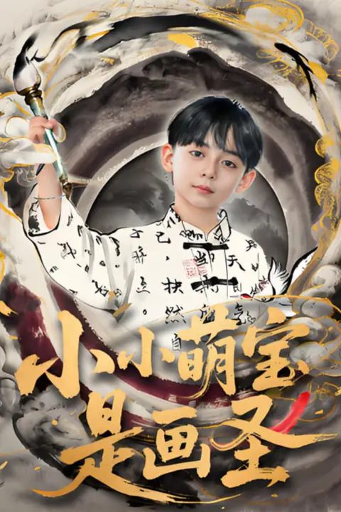 《小小萌宝是画圣》封面