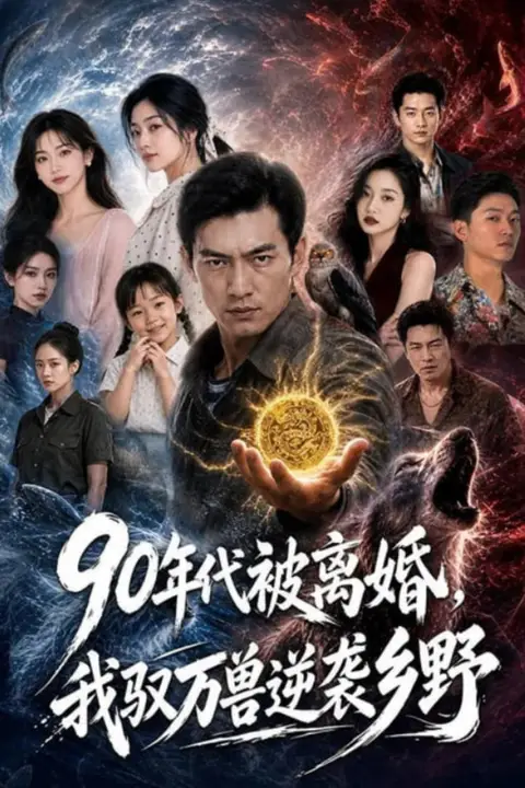 《年代被离婚,我驭万兽逆袭乡野》封面