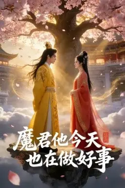 《魔君他今天也在做好事》封面