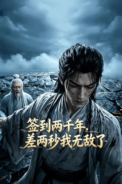 《签到两千年,差两秒我无敌了》封面