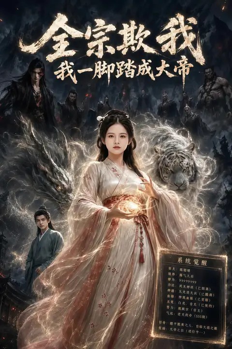 《全宗欺我我一脚踏成大帝》封面