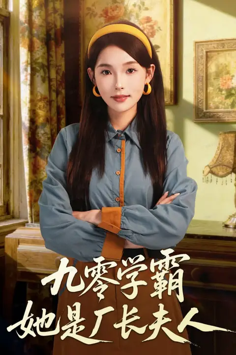 《九零学霸她是厂长夫人》封面