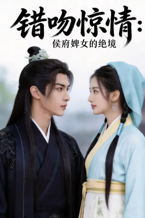 《错吻惊情:侯府婢女的绝境》封面