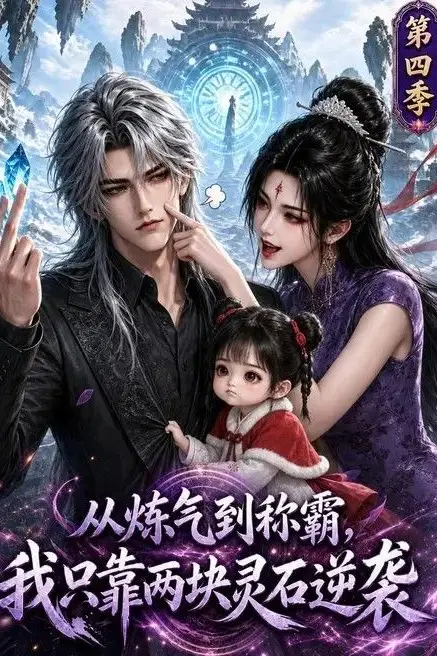 《从炼气到称霸，我只靠两块灵石逆袭第四季》封面