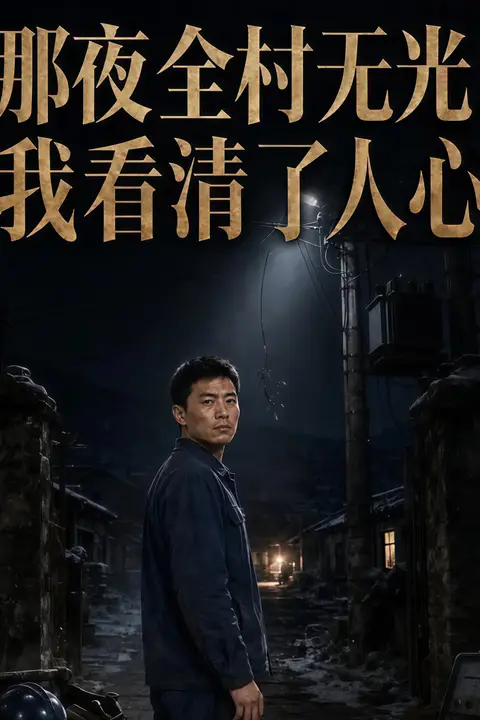 《那夜全村无光,我看清了人心》封面
