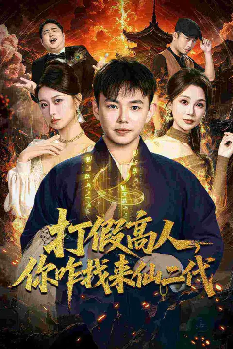 《打假高人，你咋找来仙二代（原来我是仙二代）》封面
