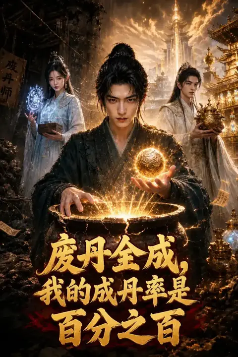 《废丹全成,我的成丹率是百分之百》封面