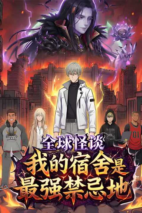 《全球怪谈，我的宿舍是最强禁忌地》封面