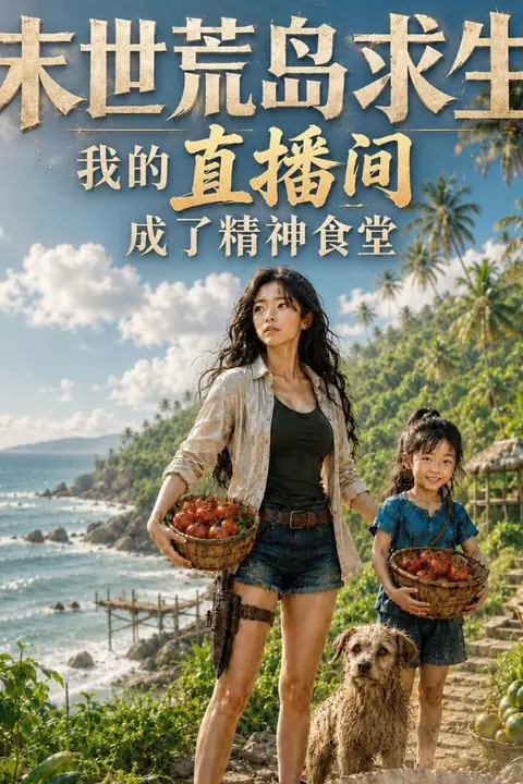 《末世荒岛求生_我的直播间成了精神食堂》封面