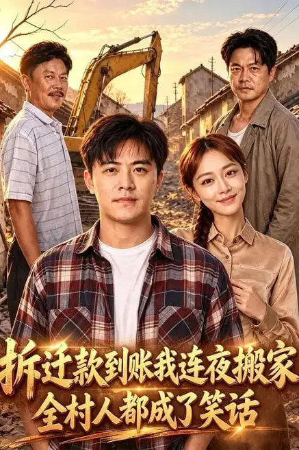 《拆迁款到账我连夜搬家，全村人都成了笑话》封面