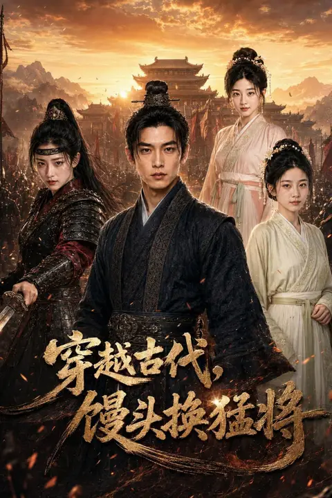 《穿越古代,馒头换猛将》封面