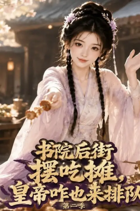 《书院后街摆摊吃摊,皇帝咋也来排队第二季》封面