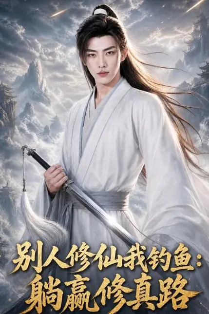 《别人修仙我钓鱼:躺赢修真路》封面