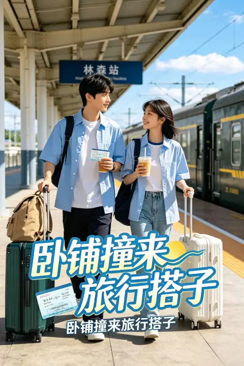 《卧铺撞来旅行搭子》封面