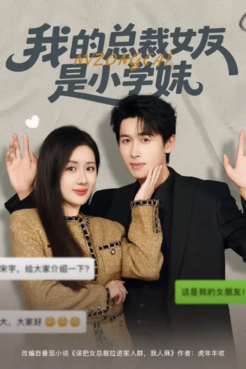 《我的总裁女友是小学妹》封面