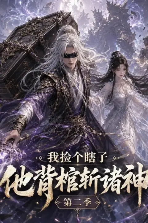 《我捡个瞎子他背棺斩诸神第二季》封面