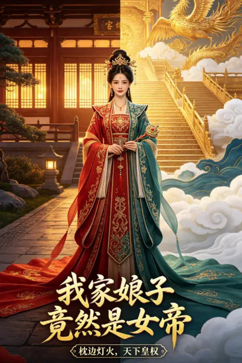 《我家娘子竟然是女帝》封面