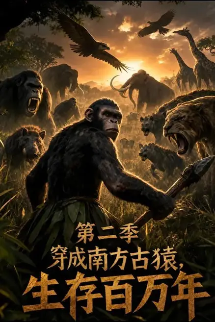 《穿成南方古猿，生存百万年！第二季》封面