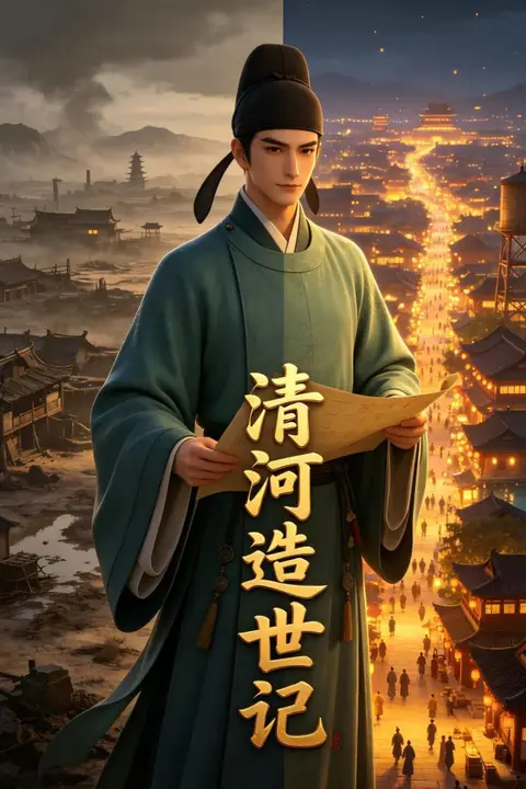 《清河创世记》封面