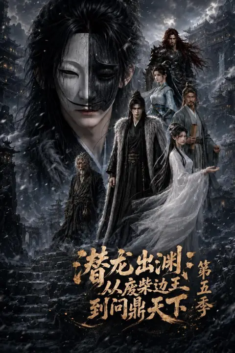 《潜龙出渊:从废柴边王到问鼎天下第五季》封面