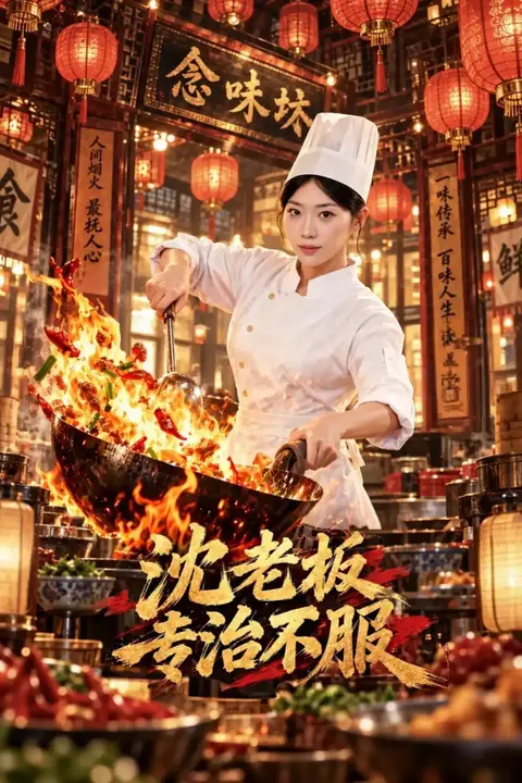 《沈老板专治不服》封面